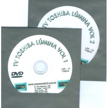 Imagem de Curso em DVD aula TV Toshiba U18. Prof. Burgos