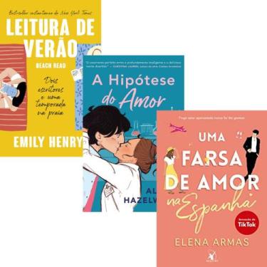 Imagem de Kit Livros : Leitura De Verão + Hipótese Do Amor + Uma Farsa De Amor N