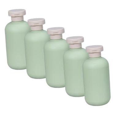 Imagem de FOMIYES 5 Unidades garrafa de sabonete dispensador de sabonete banheiro condicionador de cabelo dispensador de enxaguatório bucal recipientes de tamanho de viagem saboneteira