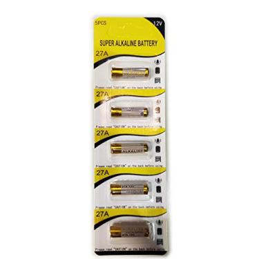 Imagem de HnF shop 5 peças por pacote 27A, L828, LR27, A27, V27GA, GP27A, MN27 Pilhas superalcalinas de 12 V