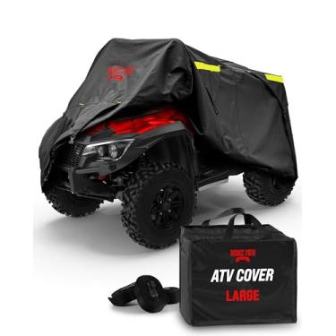 Imagem de Capa Badass Moto Gear ATV, grau industrial resistente, projetada para proteção contra todos os climas,Badass Motogear ATV-Large preto BMG-ATVC-LG