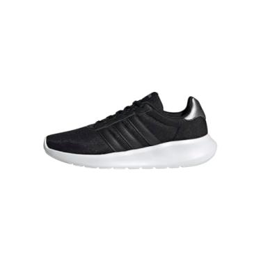 Imagem de adidas Tênis de corrida feminino Lite Racer 3.0, Core Black Core Preto Ferro Metálico, 40