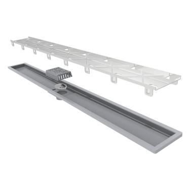 Imagem de Ralo Linear Elleve Royal 133 100cm com Tampa Oculta