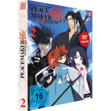 Imagem de Peacemaker Kurogane - DVD Box 2 [2 DVDs]: Deutsch