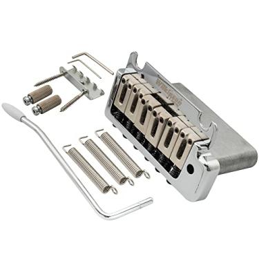 Imagem de Wilkinson WOV08 52,5mm Ponte Tremolo 2 Pivôs para Guitarra American Standard/Professional Fender ST,Cromada