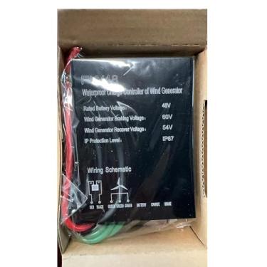 Imagem de 220v,HUIZHITENGDA 100-12000W Controlador de vento MPPT, 12V/ 24V Auto Matching 48V 10A-40A Gerador de turbina eólica Controlador de carga de vento impermeável IP68