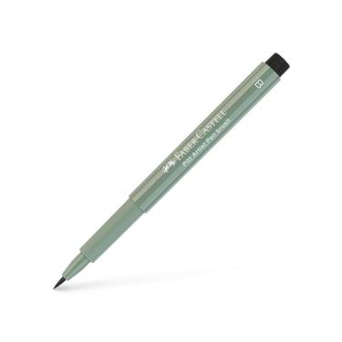 Imagem de Faber-Castell Caneta pincel Pitt Artist com ponta escovada, verde (172)