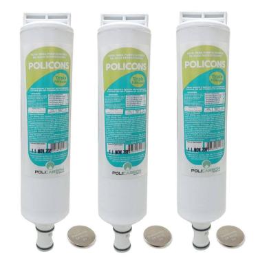 Imagem de Kit 3 Filtro Refil Consul Compatível Purificador Bem Estar