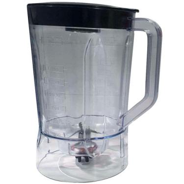 Imagem de Copo Para Liquidificador Philco Ph 900 Original Preto Ou Vermelho Mebr