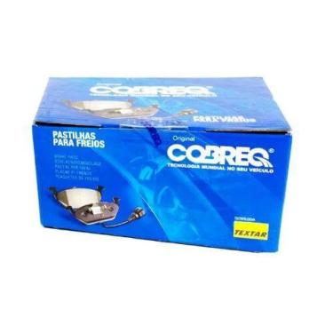 Imagem de Pastilha De Freio Fit City Dianteira Cobreq N1377 Com Alarme Sistema T
