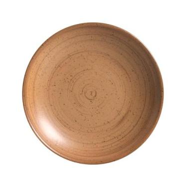 Imagem de Conjunto com 6 Pratos Fundo Coup Kya Terracota Ø25cm - Alleanza Cerâmi