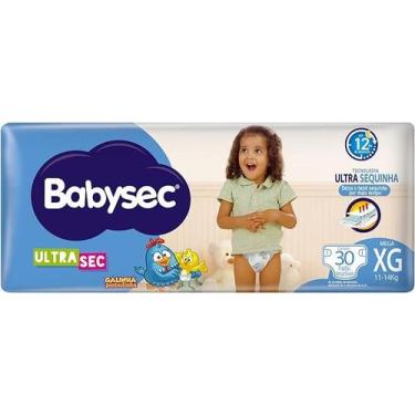Imagem de Fralda descartavel babysec ultra mega xg com 30 unidades