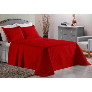 Imagem de Kit ColchaCobre Leito Dupla Face Casal 3 Peças Mimo - Bela Casa Shoppi