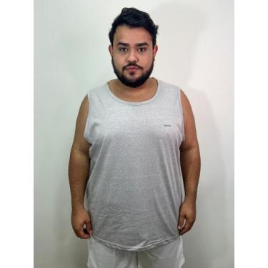 Imagem de Camiseta Regata Cinza Plus Size Xp Ao G5 - GS PLUS SIZE MAN, Cinza, g2
