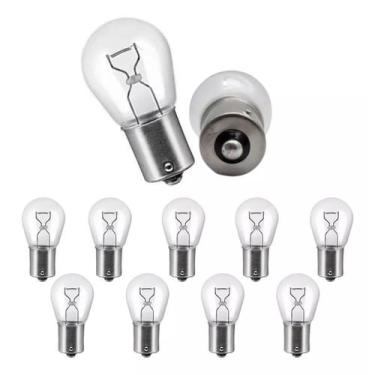 Imagem de Kit Com 10 Lâmpadas Automotivas Halogena 1 Polo 1141 12v - TechOne