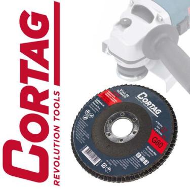 Imagem de Disco de Desbaste Flap Disc 4 1/2 115mm Acabamento Lixa Porcelanato pa