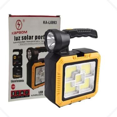 Imagem de Lanterna Solar com Power Bank e Ferramentas - KA-L6993 - KAPBOM