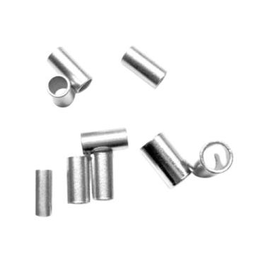 Imagem de Conexão/anilha/luva número 0 em metal niquelado para cabo de aço -1 mi