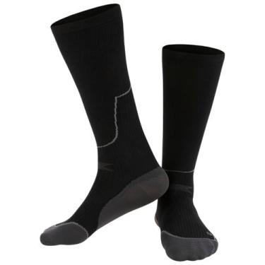 Imagem de KIT C/3 Meia Running 3/4 De Alta Compressão Lupo Fio Emana Power Fit 1