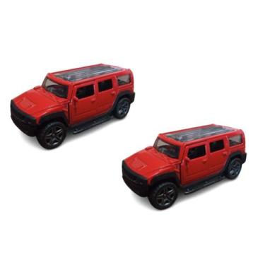 Imagem de Kit 2x Brinquedo Camionete Hammer propulsão - AP TOYS