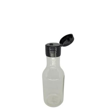 Imagem de Garrafinha 50ml Tampa Flip Top Lembrancinha Tampa Colorida- 30unidades (Preto)