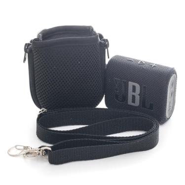 Imagem de Bolsa Case Bag Triboshop Compatível Com Jbl Clip 5 4 - Go 4 3 2 Premium - Acolchoada - Com Alça De Ombro Premium