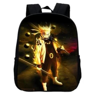 Imagem de Mochila Bolsa Infantil Estampa Naruto Escolar Notebook - Stampnew, Pre
