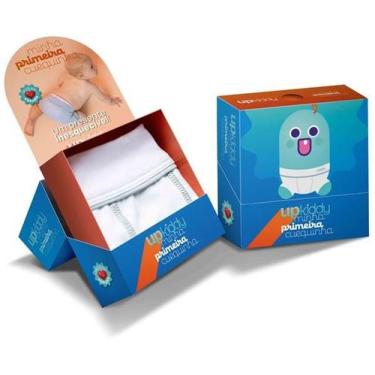Imagem de Primeira Cuequinha infantil cotton bebê Upman com caixa de presente, B
