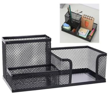 Imagem de Organizador De Mesa Porta Caneta Lapis Escritório Aramado