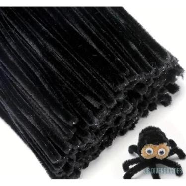 Imagem de Haste de chenille 200 unidades limpador de cachimbo 30cm  - Sem marca