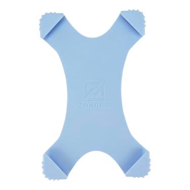 Imagem de ZhaoCo Alça de mão universal antiderrapante de silicone para eReaders Kindle de 15 cm / 6,8 polegadas/7 polegadas/Ebook Kobo - Azul