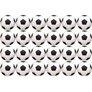 Imagem de 24x Bola De Futebol Vinil Pingo Dente De Leite 22Cm Infantil (Branco)