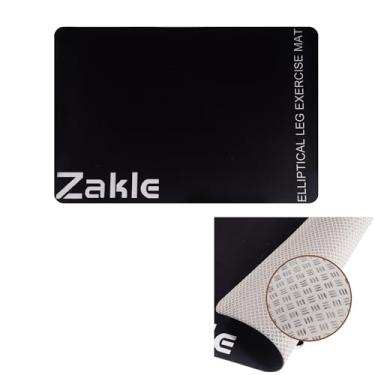 Imagem de Zakle Tapete antiderrapante para exercitador de perna de elipse, tapete de treino para máquina elíptica sob a mesa, tapete de exercício de elipse para exercitador de pedal elétrico sentado