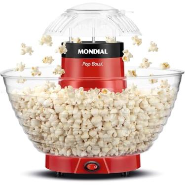 Imagem de Pipoqueira Pop Bowl, Mondial, Vermelho, 1200W, 110V - PP-05