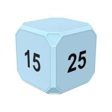 Imagem de Ioensy Timer do timer de mesa Timer de cozinha Timer digital fácil de usar o timer de produtividade portátil Pomodoro Time Management para chuveiro de estudo, Azul