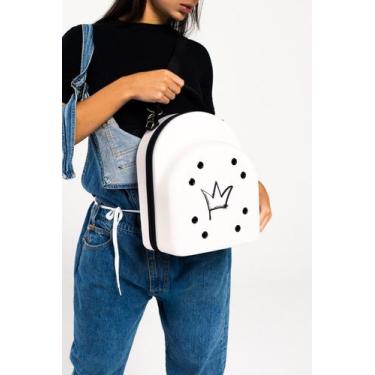 Imagem de Case cap off white coroa sublimação interior preto gran gran guerrero