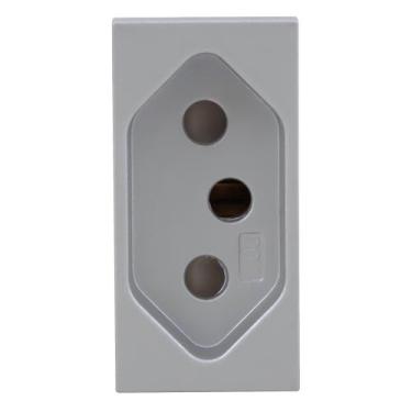 Imagem de Modulo Tomada 2P+T 20A 250V Alumínio Orion Schneider