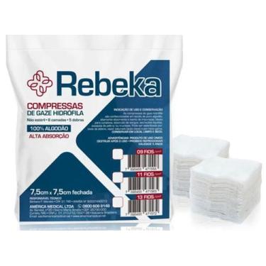 Imagem de Compressa De Ge 7,5X7,5 Com 1 Pacote Com 240 Un 11 Fios - America Medi