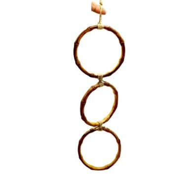 Imagem de Anéis de escalada de enriquecimento de cobra para milho bola de cobra Python Playground Enriquecimento de serpente selva academia