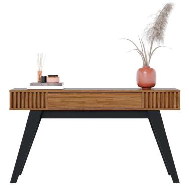 Imagem de Aparador Para Sala De Estar Valerie C05 Noce Milano - Mpozenato