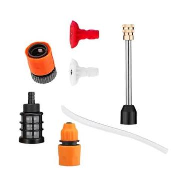 Imagem de Pistola De Lavadora De Alta Pressão Com Bateria De Lítio E Adaptador D