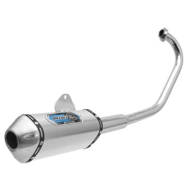 Imagem de Escapamento Moto Pro Tork Mini 3 Curva Cromada Yes 125 2004 À 2013, PR