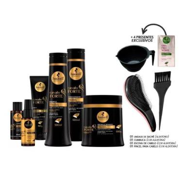 Imagem de Kit Haskell Cavalo Forte 6 Produtos 500ml +Kit Presente
