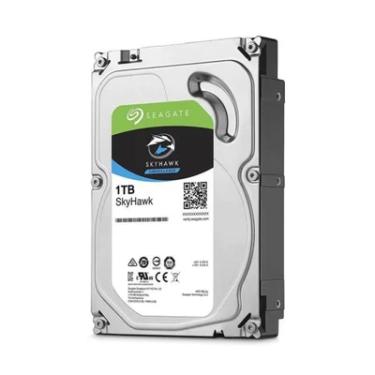 Imagem de HD Seagate 1TB Seagate SkyHawk, Cachê 64MB, 3.5, SATA, 6.0GB/s, IMP - ST1000VX005