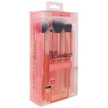 Imagem de Real Techniques Flawless Base Kit 4 Pinceis + Brush Cup
