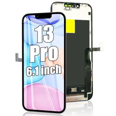 Imagem de EFAITHFIX Tela de substituição para iPhone 13 Pro de 6,1 polegadas LCD COF 3D Touch Display Full HD Montagem de moldura digitalizador compatível com o modelo A2483, A2636, A2638, A2639, A2640 com