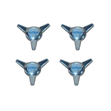 Imagem de Calota Para Roda Cragar Em Alumínio Tipo Spinner Tribar Jogo