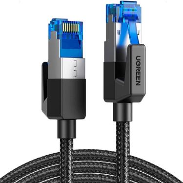 Imagem de Cabo De Rede Ethernet Ugreen Cat 8, F/ftp, Trançado - Nw153