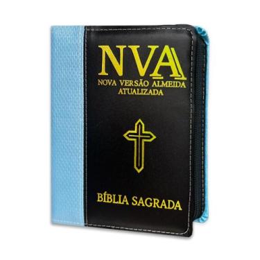 Imagem de Bíblia Sagrada Evangélica NVAA Lançamento Zíper com Índice Lateral - A