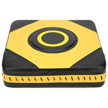 Imagem de aqxreight Saco de Perfuração de Parede para Serviço Pesado para Boxe Taekwondo Training Target Pad Em Preto e Amarelo (Amarelo preto)